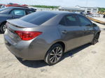 2017 Toyota Corolla L Gray vin: 5YFBURHE2HP684634