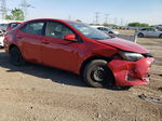 2017 Toyota Corolla L Red vin: 5YFBURHE2HP688750