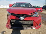 2017 Toyota Corolla L Red vin: 5YFBURHE2HP688750