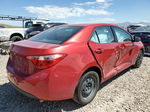 2017 Toyota Corolla L Red vin: 5YFBURHE2HP693866