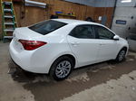 2017 Toyota Corolla L White vin: 5YFBURHE2HP708642