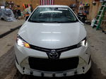 2017 Toyota Corolla L White vin: 5YFBURHE2HP708642