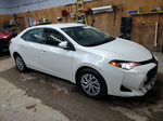 2017 Toyota Corolla L White vin: 5YFBURHE2HP708642