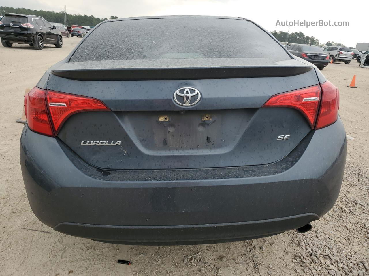 2017 Toyota Corolla L Blue vin: 5YFBURHE2HP712836