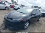 2017 Toyota Corolla L Black vin: 5YFBURHE2HP727157