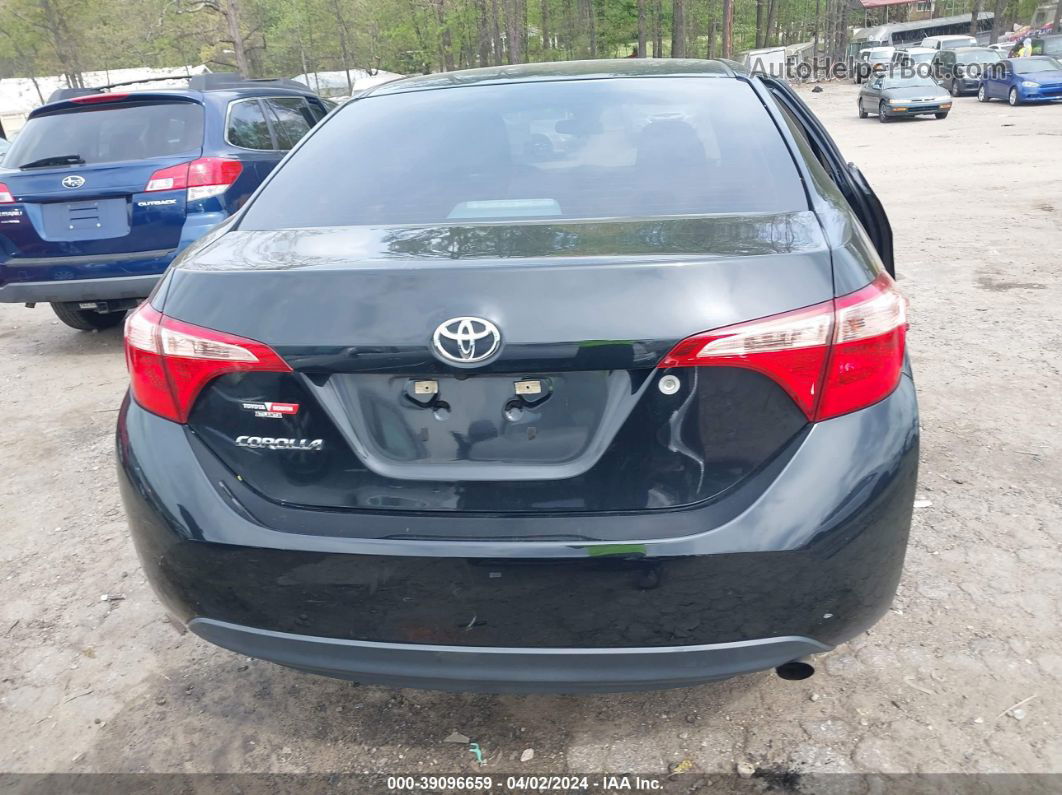 2017 Toyota Corolla L Black vin: 5YFBURHE2HP727157