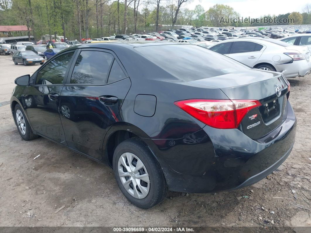 2017 Toyota Corolla L Черный vin: 5YFBURHE2HP727157