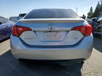 2017 Toyota Corolla L Silver vin: 5YFBURHE2HP732925