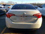 2018 Toyota Corolla L White vin: 5YFBURHE2JP832738