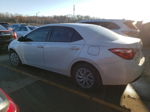 2018 Toyota Corolla L White vin: 5YFBURHE2JP832738