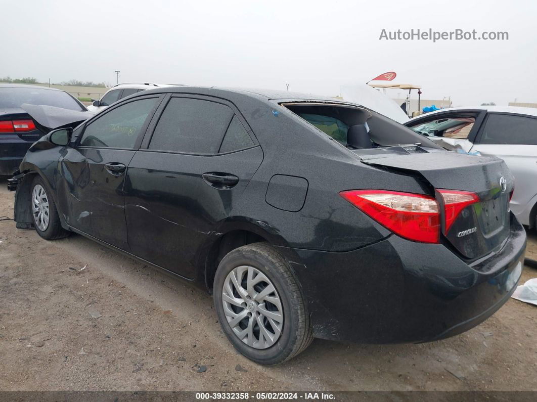 2019 Toyota Corolla Le Black vin: 5YFBURHE2KP860007