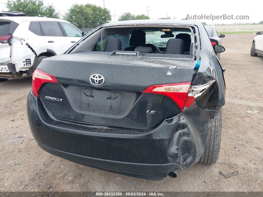 2019 Toyota Corolla Le Black vin: 5YFBURHE2KP860007