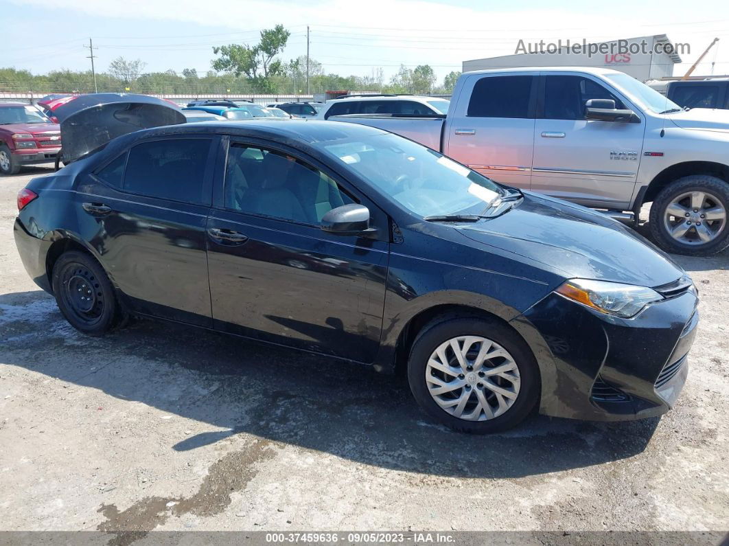 2019 Toyota Corolla Le Black vin: 5YFBURHE2KP866647