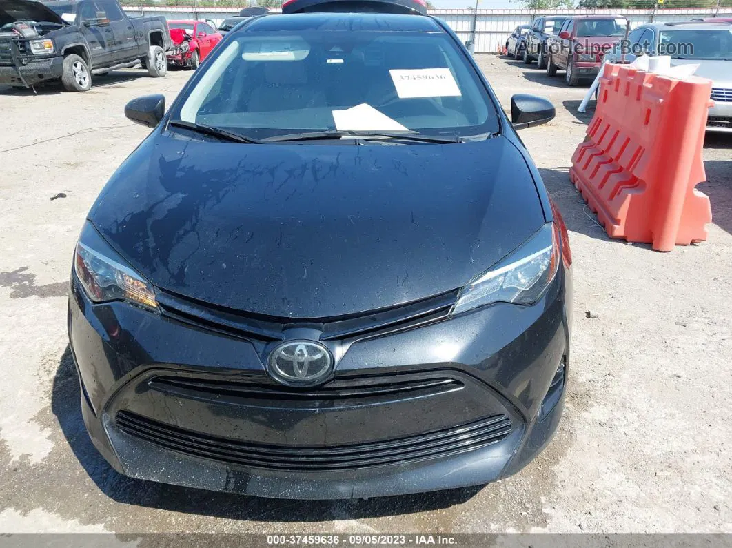 2019 Toyota Corolla Le Black vin: 5YFBURHE2KP866647