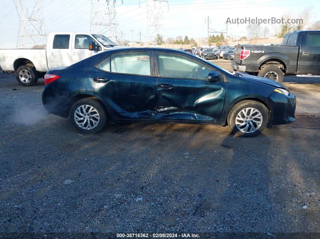 2019 Toyota Corolla Le Синий vin: 5YFBURHE2KP870455