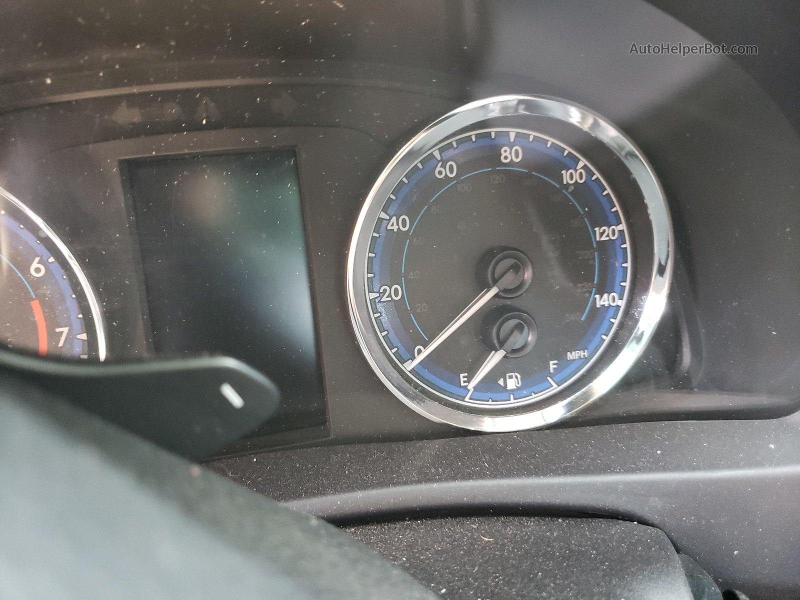 2019 Toyota Corolla L Синий vin: 5YFBURHE2KP880273