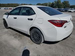 2019 Toyota Corolla L White vin: 5YFBURHE2KP883139