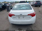 2019 Toyota Corolla Le White vin: 5YFBURHE2KP886798