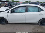 2019 Toyota Corolla Le White vin: 5YFBURHE2KP886798