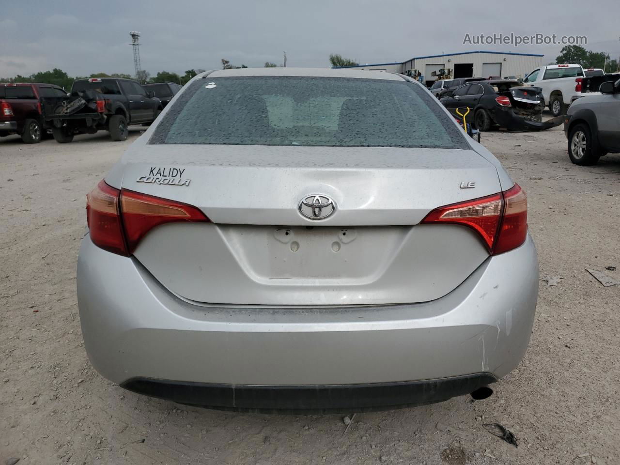 2019 Toyota Corolla L Silver vin: 5YFBURHE2KP899356