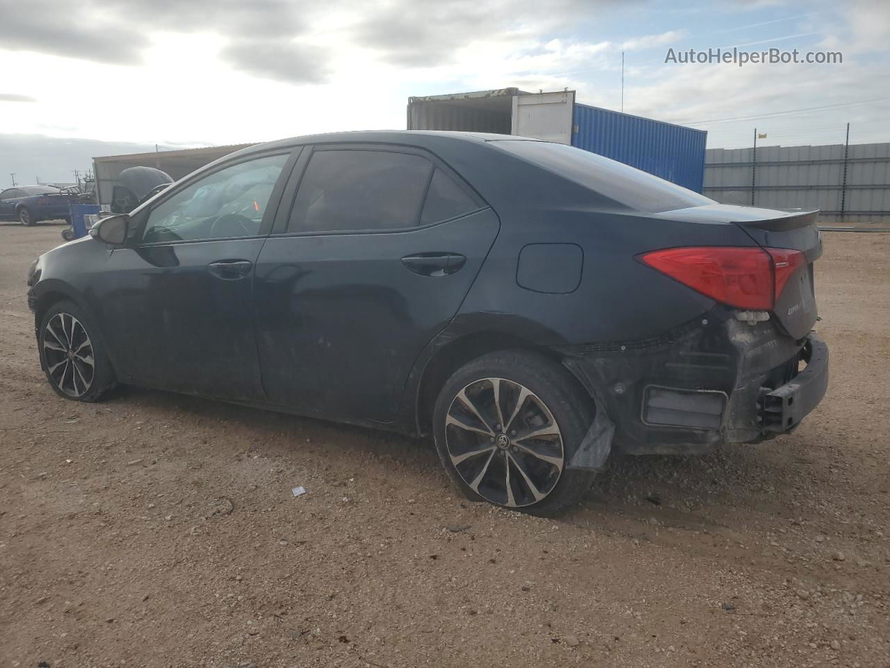 2019 Toyota Corolla L Черный vin: 5YFBURHE2KP909075