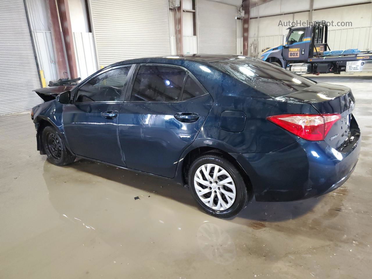 2019 Toyota Corolla L Blue vin: 5YFBURHE2KP914440