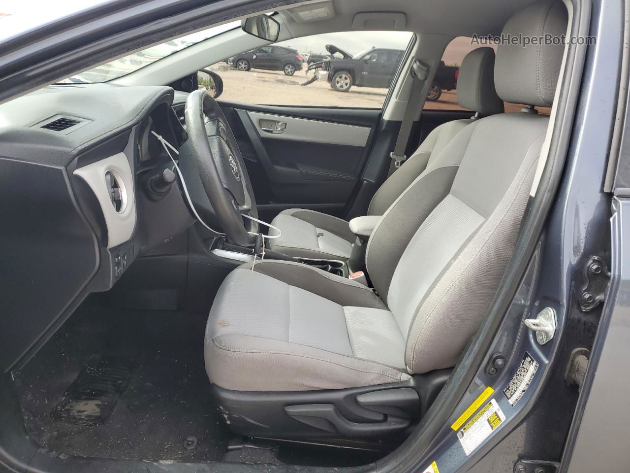 2019 Toyota Corolla L Charcoal vin: 5YFBURHE2KP928225