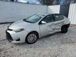 2019 Toyota Corolla L Silver vin: 5YFBURHE2KP938964