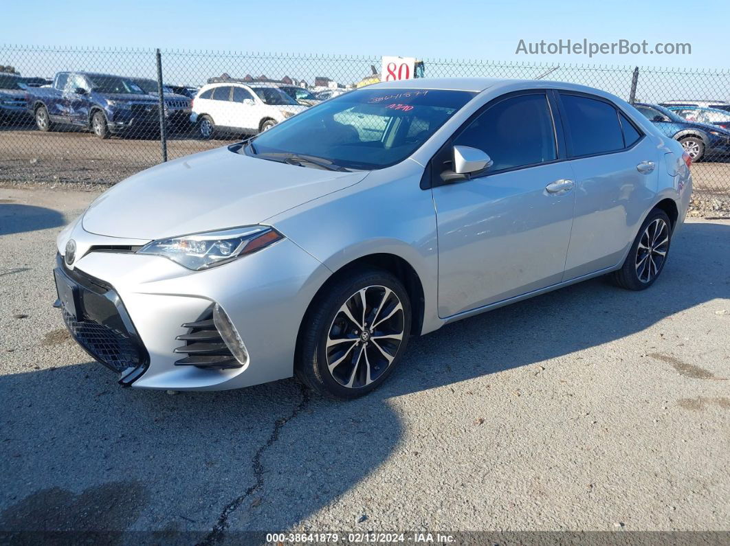 2019 Toyota Corolla Se Серебряный vin: 5YFBURHE2KP946398