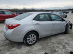 2014 Toyota Corolla L Silver vin: 5YFBURHE3EP030799