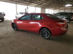 2014 Toyota Corolla L Red vin: 5YFBURHE3EP052964