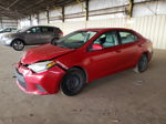 2014 Toyota Corolla L Red vin: 5YFBURHE3EP052964