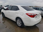 2014 Toyota Corolla L White vin: 5YFBURHE3EP084779