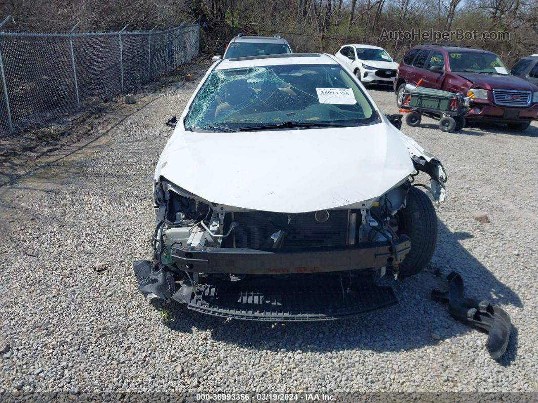 2014 Toyota Corolla Le Plus White vin: 5YFBURHE3EP125380