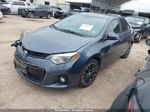 2014 Toyota Corolla S Plus Black vin: 5YFBURHE3EP133494