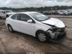 2014 Toyota Corolla L White vin: 5YFBURHE3EP150523