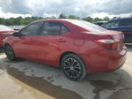 2014 Toyota Corolla L Red vin: 5YFBURHE3EP164129