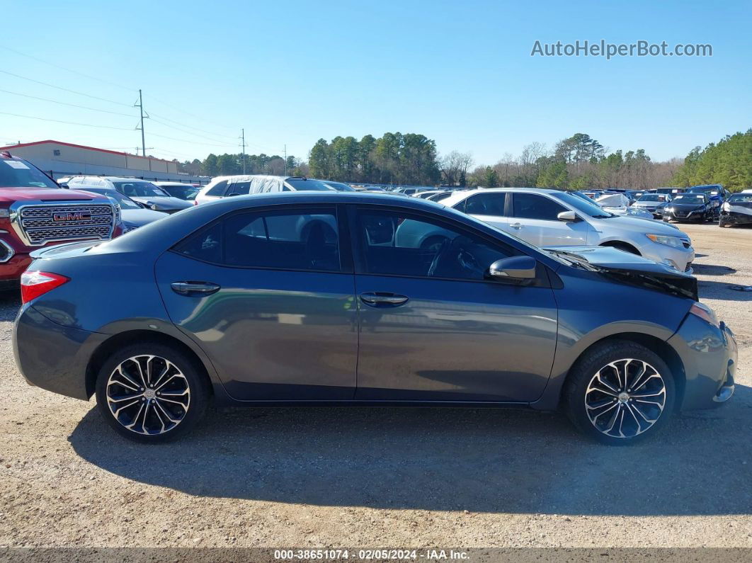 2015 Toyota Corolla S Plus Light Blue vin: 5YFBURHE3FP181806