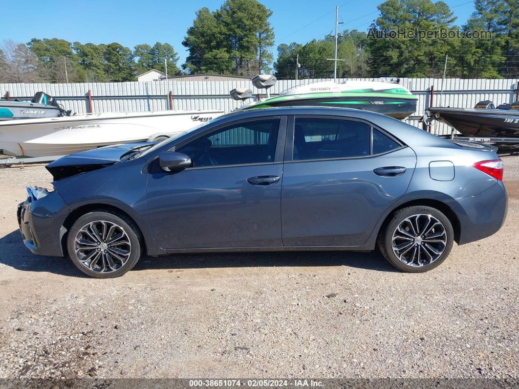 2015 Toyota Corolla S Plus Light Blue vin: 5YFBURHE3FP181806