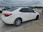 2015 Toyota Corolla L White vin: 5YFBURHE3FP209815