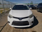 2015 Toyota Corolla L White vin: 5YFBURHE3FP225044