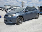 2015 Toyota Corolla L Blue vin: 5YFBURHE3FP243303