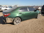 2015 Toyota Corolla L Green vin: 5YFBURHE3FP279198