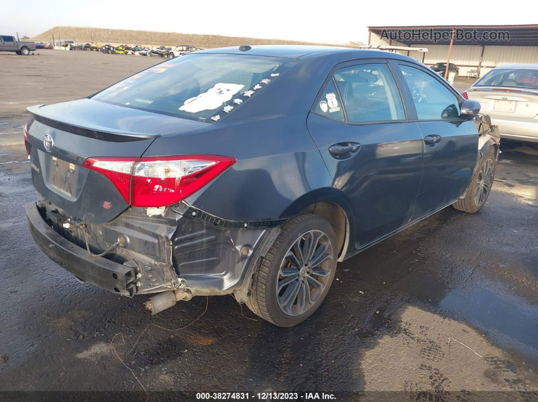 2015 Toyota Corolla S Premium Gray vin: 5YFBURHE3FP321191