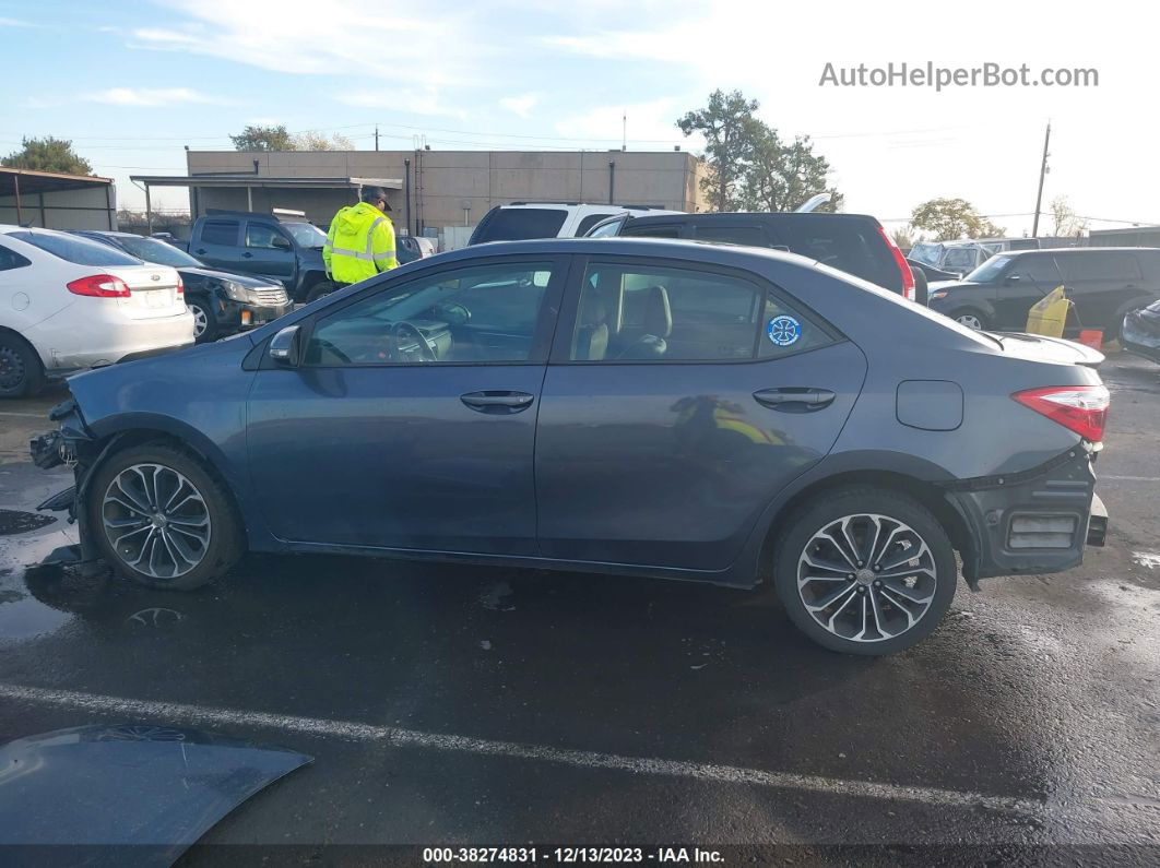 2015 Toyota Corolla S Premium Gray vin: 5YFBURHE3FP321191