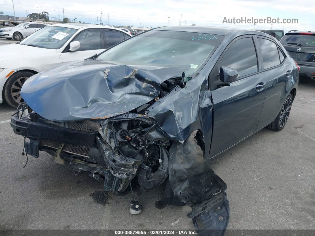 2015 Toyota Corolla S Plus Gray vin: 5YFBURHE3FP322969