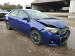 2015 Toyota Corolla L Blue vin: 5YFBURHE3FP336273