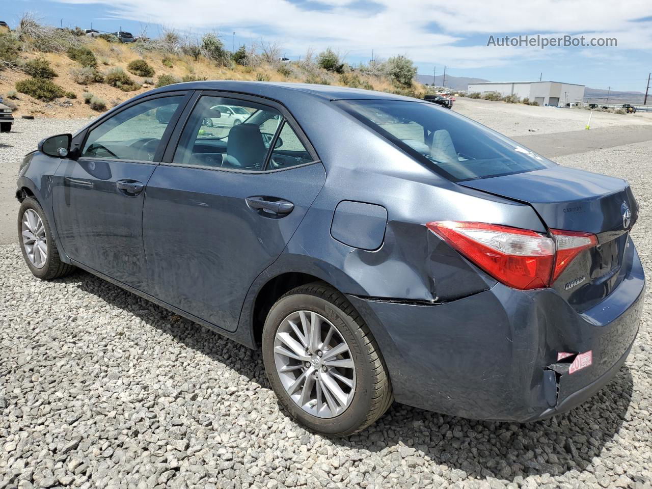 2015 Toyota Corolla L Charcoal vin: 5YFBURHE3FP345684