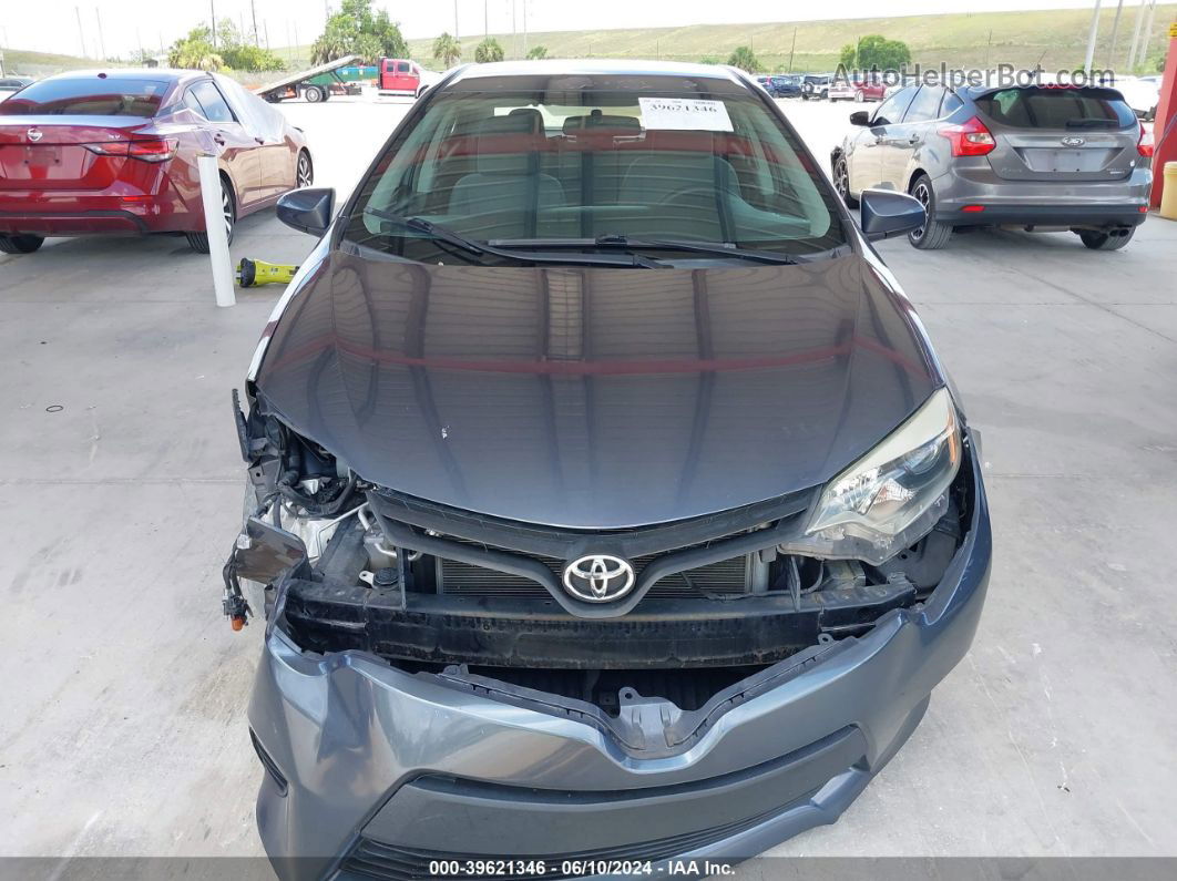 2015 Toyota Corolla L Gray vin: 5YFBURHE3FP364364