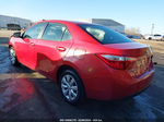 2016 Toyota Corolla Le Red vin: 5YFBURHE3GP368805